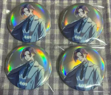 [정가 이하] 파라라이 에모카페 캔뱃지 아오이 세트