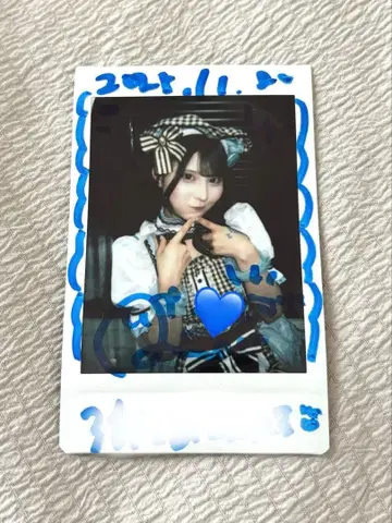 스즈토 리세 할로윈 특전회 초코민트 의상 댓글 포함 폴라로이드