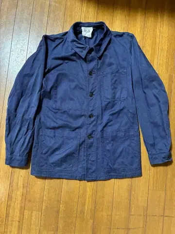 60s 세인트 제임스사제 프렌치 워크 자켓 커버올