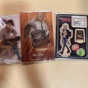 명탐정 코난 아무로 토오루 아크릴 스탠드 묶음 판매 3세트