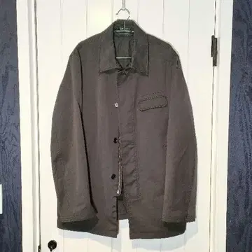 DKNY 새상품급 90년대 XXL 사이즈 상당 비익 코트 블랙