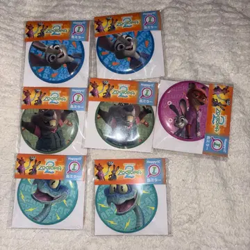 주토피아2 Happy 복권 캔 거울 세트