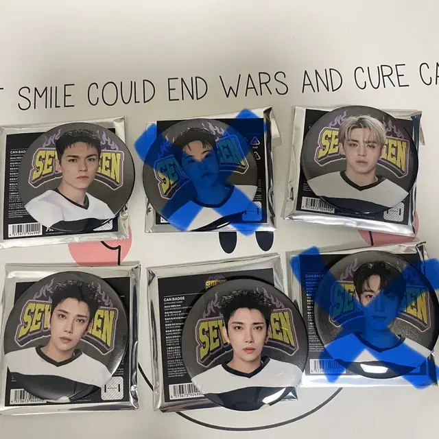 세븐틴 25홈 캔뱃지 야오