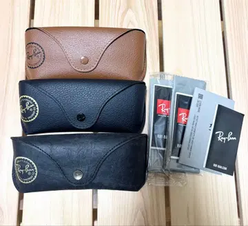 레이밴 3케이스와 부속품