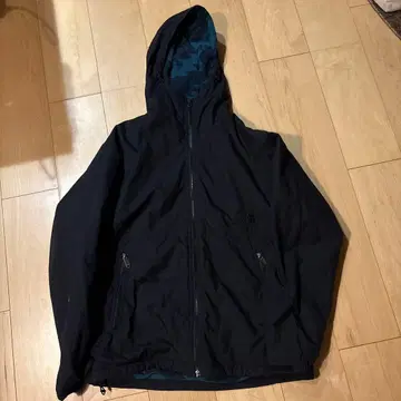 THE NORTH FACE 후드 부착 마운틴 파카 M 블랙