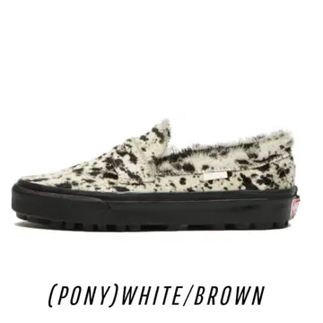 VANS 로퍼 슬립온 스니커즈 27.5cm 새상품 레오파드