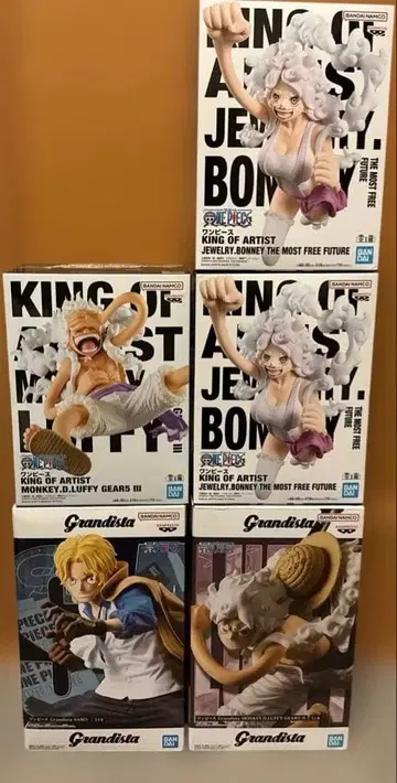 원피스 피규어 5세트