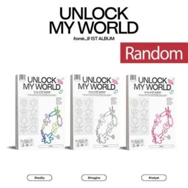 프로미스나인 Unlock My World 미나우 개봉 앨범