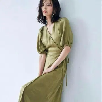 FRAY I.D 프레이 아이디 카슈쿨 새틴 원피스