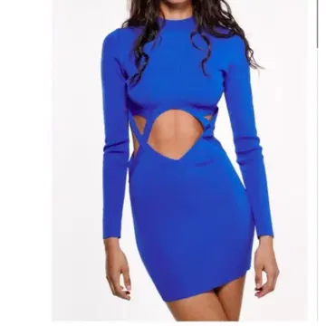 ZARA 미니 원피스 파랑 S