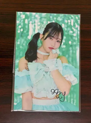 Pixel Ribbon 하시모토 에나 브로마이드 사인 포함