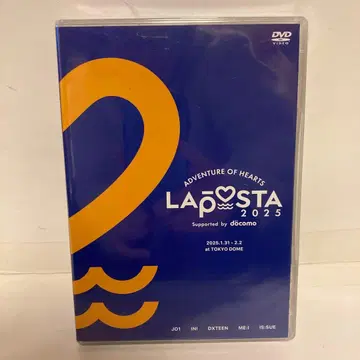 LAPOSTA 라포스타 2025 DVD 미개봉 새상품