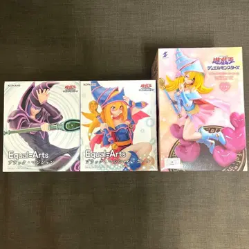 유희왕 블랙 매지션 블랙 매지션 걸 피규어 3종 세트