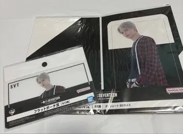 제일복권 SEVENTEEN JUN상 준 포트레이트 플랫 파우치