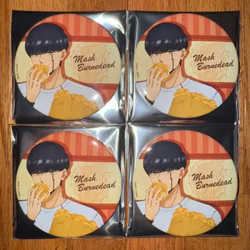 매쉬르-MASHLE- 신작 일러스트 오키메 캔뱃지 매쉬 4개 세트