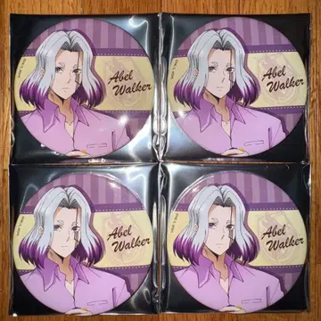 매쉬루-MASHLE- 신작 일러스트 빅 캔뱃지 아벨 4개 세트