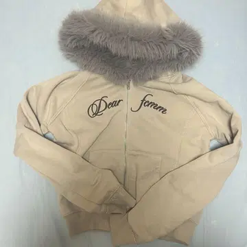 FCMM 집업 후디 베이지 M