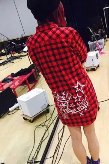 LiSA 굿즈 체크 셔츠 5주년