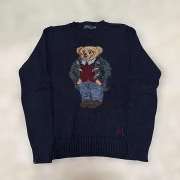 [ 새상품급 ] 폴로 랄프로렌 폴로베어 스웨터 니트 네이비 S
