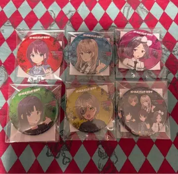 걸즈 밴드 클라이 오디오 비주얼 페어 특전 캔뱃지 전 6종 2