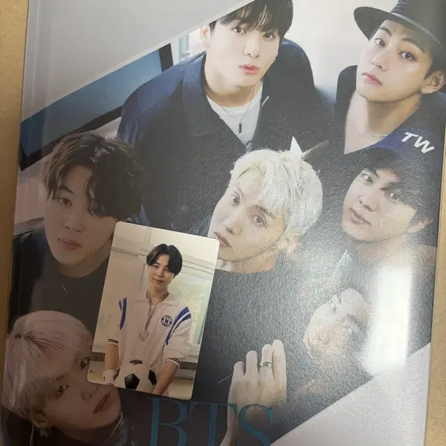 방탄 us, ourselves, we 포트폴리오 포카 지민 + 달력