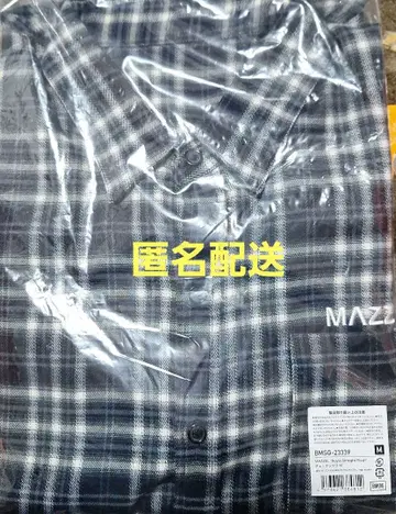 MAZZEL Royal Straight Flush 체크 셔츠 M