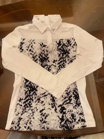 Descente LUXE 컬렉션 여성용 골프 셔츠 긴팔