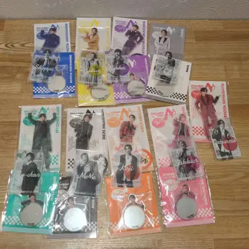 Snow Man ON 아크릴 스탠드 클리어 스티커 미러 스티커 거의 컴프