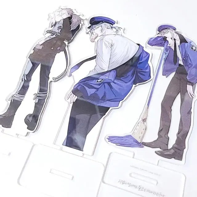 괴담출근 J3 아크릴 스탠드+아크릴 키링 일괄