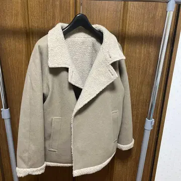 니코앤드 베이지 플리스 보아 자켓 L 사이즈 상당