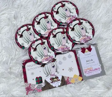 러브 라이브 니지가사키 아쿠아 시티 오다이바 팝업 캔뱃지 미아 테일러