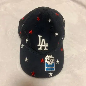 47 Brand LA Dodgers 캡 성조기 스타 자수