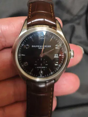 BAUME & MERCIER 자동 와인딩 손목시계 클리프톤