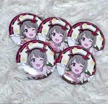 러브 라이브 니지가사키 아쿠아시티 오다이바 팝업 캔뱃지 나카스 카스미