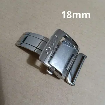 새상품 미사용 SEIKO 세이코 정품 D버클 18mm