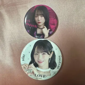 =LOVE 이코라부 노구치 이오리 캔 배지 2개 세트