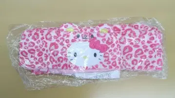 [레어] 헬로키티 애니멀 무늬 티슈 박스 케이스