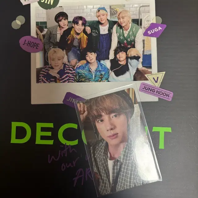 방탄 데코키트(포카 진)