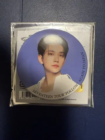 SEVENTEEN 조슈아 캔뱃지 FOLLOW AGAIN 캔뱃지