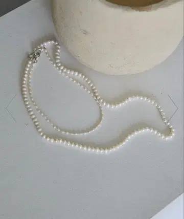 GALLARDAGALANTE 25주년 담수 진주 목걸이 초레어