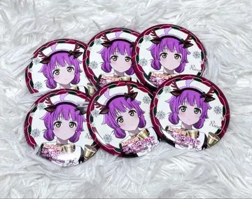 러브 라이브 니지가사키 아쿠아시티 오다이바 팝업 캔뱃지 6개 텐노지 리나