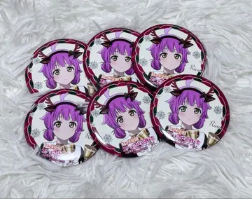 러브 라이브 니지가사키 아쿠아시티 오다이바 팝업 캔뱃지 6개 텐노지 리나