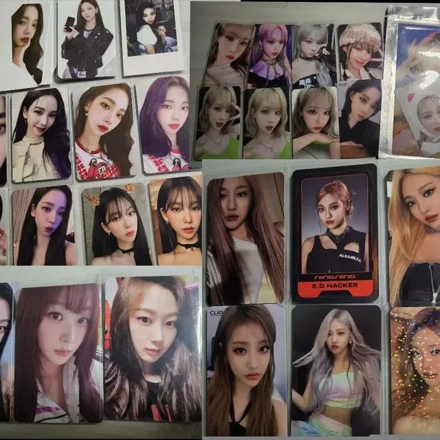 애스파 포카 29장 일괄 판매 (앨범,엠디,특전, 스페셜 포카)