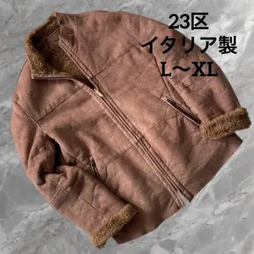 23구 HOMME 이탈리아제 페이크 무스탕 자켓 L~XL 보아 코트