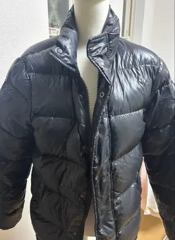 AT.P.CO 블랙 다운 자켓 M