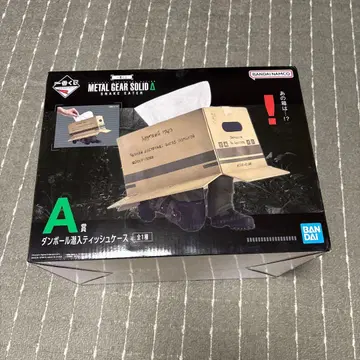 메탈기어 스네이크 종이상자 잠입 티슈 케이스 A상 제일복권