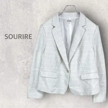 [수리르] 테일러드 자켓 XL 소매 슬롯 라메감 포멀 정장