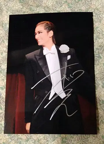 [친필 사인 포함] 유카 리코님, 다카라즈카 시절, 공연 2L 무대 사진