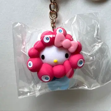 헬로키티 산리오미야쿠미야쿠 파스텔 키링 만박 키티
