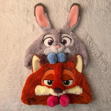 주토피아 주디 닉 팬캡